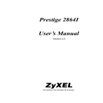 ZyXEL Communications 1100 Network Router User Manual
