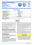 York 036-21103-003 Air Conditioner User Manual