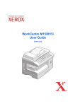 Xerox M15 All in One Printer User Manual