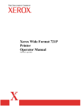 Xerox 721P Printer User Manual