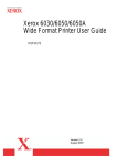 Xerox 6030 Printer User Manual