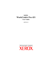 Xerox 421 All in One Printer User Manual