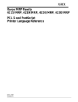 Xerox 4215/MRP Printer User Manual