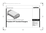 Xantrex Technology 806-1054 Battery Charger User Manual