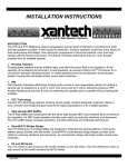 Xantech XA65CS Speaker User Manual