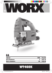 WORX Tools WT460K Saw User Manual