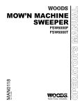 Woods Equipment FSW6000F Lawn Mower User Manual