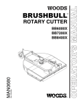 Woods Equipment BB8400X Brush Cutter User Manual