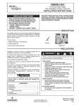 White Rodgers 50M56U-843 Thermostat User Manual