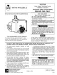 White Rodgers 37C72U Thermostat User Manual