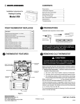 White Rodgers 350 Thermostat User Manual