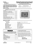 White Rodgers 1F95-1277 Thermostat User Manual