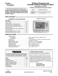 White Rodgers 1F80-0471 Thermostat User Manual