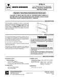 White Rodgers 1F59-11 Thermostat User Manual