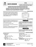 White Rodgers 1F58 Thermostat User Manual