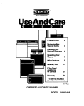 Whirlpool RAM4143A Washer User Manual