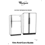 Whirlpool 4YED27DQDN00 Refrigerator User Manual