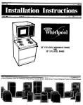Whirlpool 30 eye-level range Double Oven User Manual