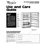 Whirlpool 164 Refrigerator User Manual