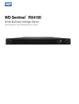 Western Digital WDBLVH0120KBK Server User Manual