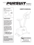 Weslo 795I Home Gym User Manual