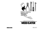 Weed Eater 173487 Lawn Mower User Manual