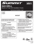 Weber 43267 Gas Grill User Manual