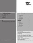 Wayne-Dalton 44 Garage Door Opener User Manual