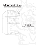 VocoPro DIGITAL KARAOKE SYSTEM Stereo System User Manual