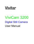 Vivitar 3200 Digital Camera User Manual