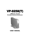 VIPowER VP-9258(T) Network Card User Manual