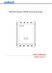 Unitech RS700 Barcode Reader User Manual