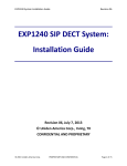 Uniden EXP1240 Two-Way Radio User Manual