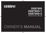 Uniden DSS7955 Telephone User Manual