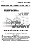 Ultra Start 1271M Automobile Alarm User Manual