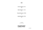 Tunturi E 5 Home Gym User Manual