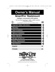 Tripp Lite 350 Power Supply User Manual