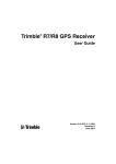 Trimble Outdoors CopernicusTM GPS Receiver GPS Receiver User Manual
