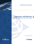 Trimble Outdoors 58052-00 GPS Receiver User Manual