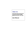 Trek -725 Automobile Alarm User Manual