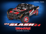 Traxxas 7005 Motorized Toy Car User Manual