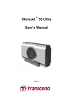 Transcend Information 35 Ultra Computer Drive User Manual
