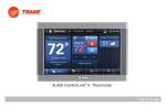 Trane XL950 Thermostat User Manual