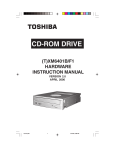 Toshiba (T)XM6401B/F1 Computer Drive User Manual