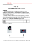 Toshiba TOS-SN-1 Network Card User Manual
