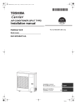 Toshiba RAV-SP240AT2-UL Air Conditioner User Manual