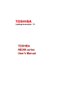 Toshiba NB205N330BL Laptop User Manual