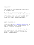 Toshiba MP8640 Projector User Manual