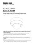 Toshiba IK-WD14A Security Camera User Manual