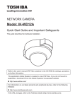 Toshiba IK-WD12A Digital Camera User Manual